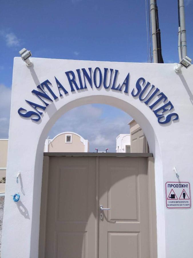 Santa Rinoula Suites Sea Sunset Views Adults Only Megalokori Exterior foto